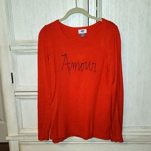 Old Navy crew neck sweater